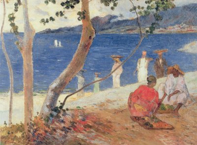 Au bord de la mer, 1887 - Paul Gauguin